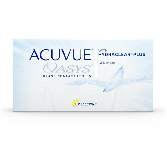 ACUVUE OASYS® with HYDRACLEAR® PLUS Technology 12