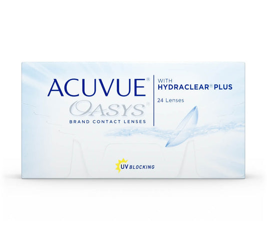 ACUVUE OASYS® with HYDRACLEAR® PLUS Technology 24